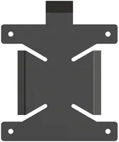BLACK VESA MOUNT BRACKET FOR SFF (SMALL FORM FACTOR) PC/MEDIA