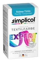 Simplicol Textilfarbe Expert Südseetürkis, 150 g - Art: Textilfarbe - Detailfarbe: Türkis - Set: Nein - Verpackungseinheit: 1 Stück
