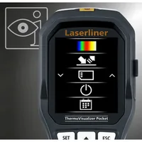 Laserliner Wärmebildkamera ThermoVisualizer Pocket - Detailfarbe: Weiss - Schwarz - Typ: Wärmebildkamera - Anwendungsbereich: Elektrotechnik - Berührungsloses Messen - Industrie