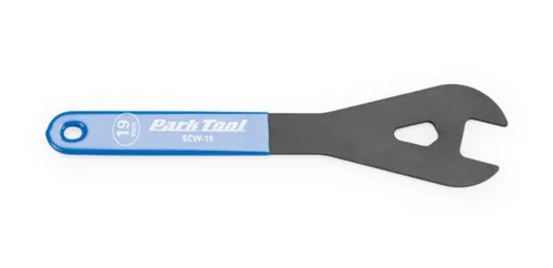 ParkTool Konusschlüssel SCW-19, 19 mm - Fahrrad Werkzeugtyp: Konusschlüssel - Nachhaltigkeit: Nicht angegeben - Set: Nein - Farbe: Blau - Schwarz