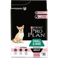 Purina Pro Plan Trockenfutter S/Mini Adult Sensitive Skin Lachs, 3 kg - Tierbedürfnis: Haut & Fell - Nachhaltigkeit: Nicht angegeben - Lebensphase: Adult - Produkttyp: Alleinfutter - Packungsgrösse: 3 kg - Fleischsorte: Lachs