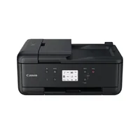 Canon Multifunktionsdrucker PIXMA TR7650 - Druckertyp: Farbig - Total Fassungsvermögen Papierzuführungen: 100 Seiten - Mobildruck: Ja - Anzahl Papierzuführungen (maximal): 2 - Druckgeschwindigkeit (farbig): 10 ppm - Druckgeschwindigkeit (schwarz-weiss): 1
