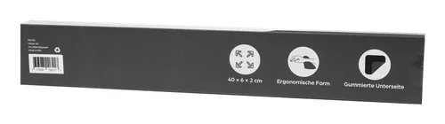 onit Handgelenkauflage ERGO Premium Schwarz - Eingabegeräte: Tastatur