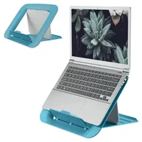 Leitz Workplace Ergo Cosy Höhenverstellbarer Laptopständer - Detailfarbe: Blau - Bildschirmdiagonale in Zoll: 13