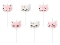 PartyDeco SCS-4 cake candle/sparkler Black, Gold, Pink, White 6 pc(s)