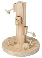 Kerbl Spielzeug Denk- und Lernspielzeug Feedtree, 30 cm, Holz - Nagetierart: alle Kleinnagetiere - Material: Holz - Tierart: Nager