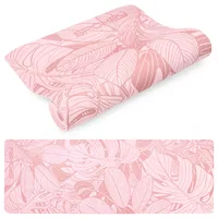 SPOKEY Yogamatte Leaf 183 x 61 x 0.4 cm - Breite: 61 cm - Nachhaltigkeit: Nicht angegeben - Länge: 183 cm - Sportart: Fitness - Farbe: Hellrosa - Weiss - Dicke: 4 cm