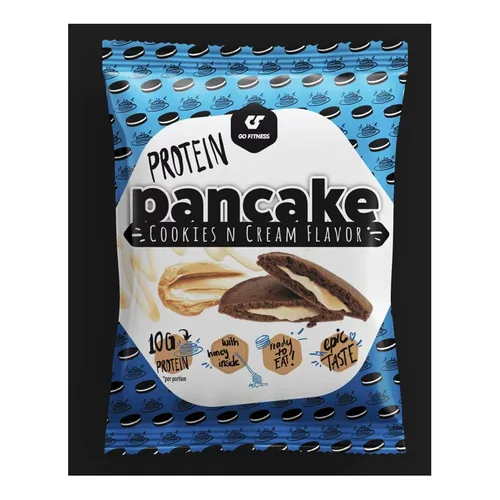 Go Fitness Nutrition Protein Pancake 1 x 50 g, Cookie - Produktionsland: Türkei - Anwendungszweck: Muskelaufbau - Regeneration - Einnahme: Nicht relevant - Gewicht pro Einheit: 50 g - Verpackungseinheit: 1 Stück - Sportart: Fitness