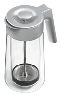 Jacob Jensen Kaffeepresse 0.8 l, Silber - Materialtyp: Metall - Material: Edelstahl - Glas - Zubereitungssystem: Kanne - Anzahl Tassen: 8 × - Spülmaschinenfest: Ja - Fassungsvermögen: 0.8 l