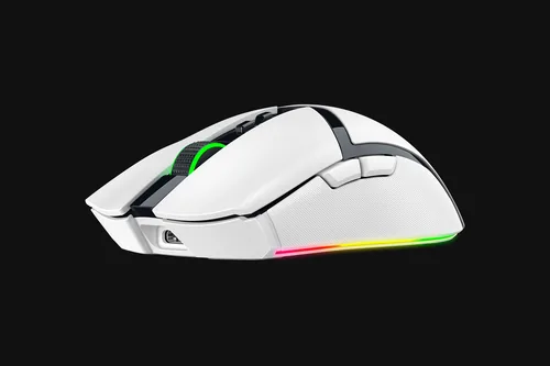 Razer Gaming-Maus Cobra Pro Weiss - Maus Features: Programmierbare DPI-Einstellung - RGB-Beleuchtung - Daumentaste - Beleuchtung - Bedienungsseite: Rechtshänder - Detailfarbe: Weiss - Gewicht: 77 g - Verbindungsart: Kabellos - Schnittstelle: USB-C - Bluet
