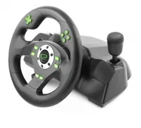 Esperanza EGW101 Gaming Controller Steering wheel Playstation,Playstation 3 Digital USB Black,Green
