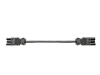 Bachmann Verlängerungskabel GST18i3 - GST18i3, 2 m, Schwarz - Anzahl Leiter: 3 - Detailfarbe: Schwarz - Kinderschutz: Nein - Steckereigenschaften: Montiert - Steckertyp Ausgang: GST18I3 - Leiterquerschnitt: 1.5 mm²