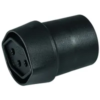 STEFFEN Fixadapter Schweiz T12 - Deutschland Schuko IP20, 3-Polig - Detailfarbe: Schwarz - Stromanschluss Seite A: T12 - Schalter: Nein - Stromanschluss Seite B: Schuko - Typ: Fixadapter