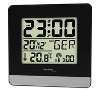 Technoline WT260 Digital alarm clock Black, Silver