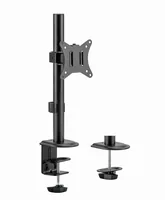 Gembird MA-D1-02 monitor mount / stand 81.3 cm (32") Desk Black