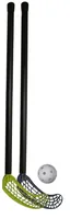 Eurostick Unihockey Set Medi Kid - Zielgruppe: Kinder - Länge: 80 cm - Farbe: Schwarz - Schaufel: Gerade - Sportart: Unihockey