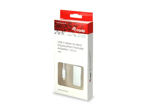 Equip Adapter USB-C->MiniDisplayPort StBu 0.15m Alu.