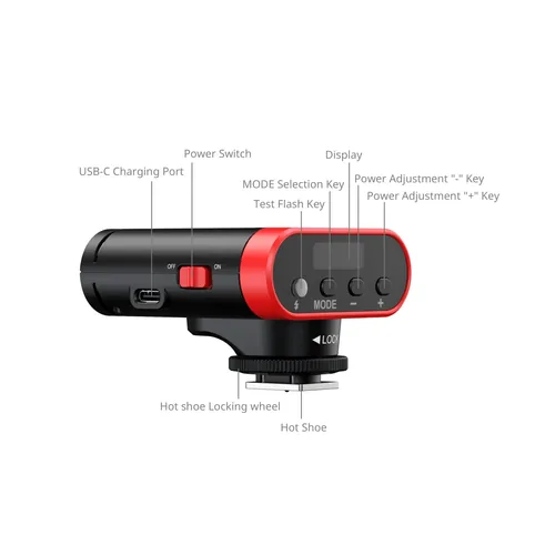 SmallRig 5374 camera flash Black