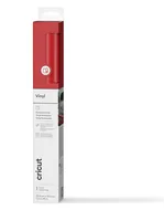 Cricut Vinylfolie Permanent 30.5 x 122 cm, 1 Stück, Rot - Geeignet für Drucker: Nein - Detailfarbe: Rot - Aussenanwendung: Ja - Selbstklebend: Ja - Aufbügelbar: Nein - Folientyp: Vinylfolie