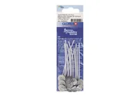 Glorex Teelichtdocht 12 Stück, Weiss - Packungsgrösse: 12 Stück - Länge: 8 cm - Detailfarbe: Weiss - Produkttyp: Teelichtdocht