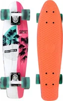 Slide Skateboard UT2220-5 skateboard complete Penny-Board (Skateboard) Kunststoff Pink, Weiß, Türkis, Orange
