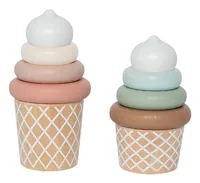 JABADABADO Stapelspiel 13x11cm C2566 Ice Cream 10-teilig