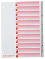 KOLMA Register KolmaFlex A4 18.112.03 grau 1-12