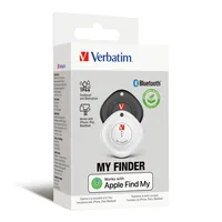 Verbatim My Finder Personnel Recherche Noir, Blanc