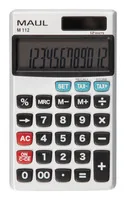 MAUL M112 Taschenrechner Tasche Display-Rechner Silber