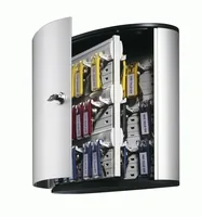 DURABLE Schlüsselkasten Key Box 54 für 54 Schlüssel silber