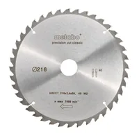 Metabo 628060000 circular saw blade 21.6 cm