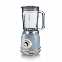 Ariete Standmixer Vintage Blau - Motorleistung: 1000 W - Funktionen: Mixen - Smoothies - Zerkleinern - Fassungsvermögen Saftbehälter: 1.5 l - Detailfarbe: Blau
