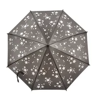 Esschert Design KG184 umbrella Black, White Steel Polyester Full-sized Rain umbrella