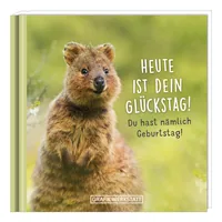 Grafik Werkstatt Minibuch Heute ist dein Glückstag - Sprache: Deutsch - Thema: Achtsamkeit - Anlass: Geburtstag - Empfänger Geschenke: Für Frauen - Für Männer - Produkttyp Geschenke: Buch