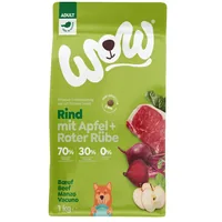 WOW Trockenfutter Minis Adult Rind, 1 kg - Tierbedürfnis: Kein besonderes Bedürfnis - Nachhaltigkeit: Nicht angegeben - Lebensphase: Adult - Produkttyp: Alleinfutter - Packungsgrösse: 1 kg - Fleischsorte: Rind