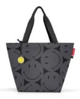 Reisenthel Einkaufstasche Shopper M 15 l, Dunkelgrau - Breite: 51 cm - Detailfarbe: Dunkelgrau - Material: Polyester - Höhe: 30.5 cm - Länge: 26 cm