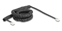 DELOCK TelefonkabelSpiralkabel RJ11 St. zu RJ11 St.5m