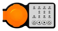 LogiLink ET0015 electrical timer Black, Orange Daily/Weekly timer