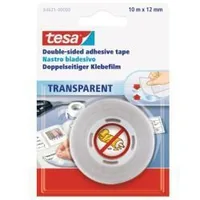 Tesa Doppels.Klebeb. 10m x 12mm transparent 64621