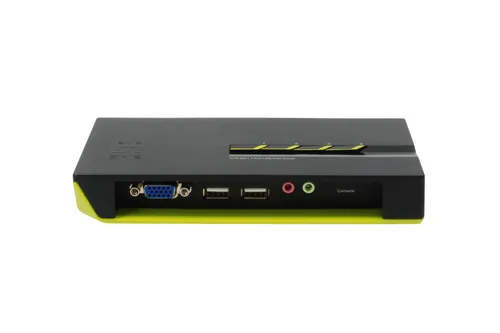 LevelOne KVM-Switch 4 PC VGA+USB+Audio