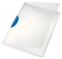 LEITZ Color Clip blau A4 41750035 transparent