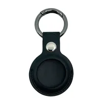 Nevox StyleShell AirTag Leather Case - Zubehörtyp Mobiltelefone: Key Finder-Hülle - Detailfarbe: Schwarz