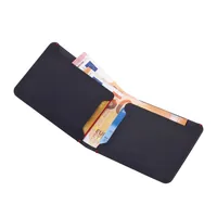 Troika Portemonnaie Slim Wallet Schwarz - Münzfach: Nein - RFID-Schutz: Ja - Farbe: Schwarz - Material: Kunstleder - Verschluss: Ohne Verschluss