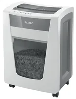 Leitz Bürogeräte Aktenvernichter IQ Office Pro, P-4, bis zu 20 Blatt - Vernichtbare Aktentypen: Papier - Büroklammern - Schnittart: Partikelschnitt - Sicherheitsstufe: 4 - Schnittausgabe: 4 x 40 mm - Blattkapazität: 20 Seiten - Zufuhrautomatik: Nein