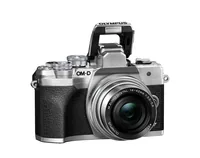Olympus OM-D E-M10 Mark IV Kit + 14-42 Pancake Zoom silber