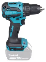 Makita DDF490Z drill 1900 RPM Keyless 1.7 kg Blue, Black