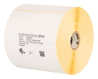 Zebra Technologies Etikettenrolle Thermo Transfer 38 x 25 mm - Druckverfahren: Thermotransfer - Breite: 38 mm - Materialeigenschaften: Stark haftend