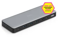 Digitus DA-70918 laptop dock/port replicator Wired USB 3.2 Gen 2 (3.1 Gen 2) Type-C Black, Grey