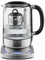 Solis 962.00 tea maker 1.7 L 2200 W Silver, Transparent