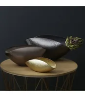 Leonardo Schale Como 1 Stück, Braun - Unterteilungsmöglichkeit: Nein - Material: Kalk-Natron-Glas - Detailfarbe: Braun - Set: Nein - Verpackungseinheit: 1 Stück - Form: Oval